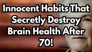Innocent Habits That Secretly Destroy Brain Health After 70! |ADVICE FOR ELDERLY|