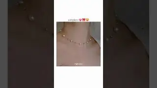 💗🎀🫶🏻#trending #simplejewelry #viralvideo #girls #simple #koran #jewllery
