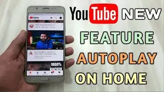 How to Turn off auto Playback Video on Youtube Home Page | YouTube Playback in Feeds