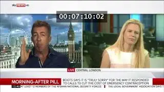 Caroline Farrow Sky News - 22nd July 2017 Morning after pill