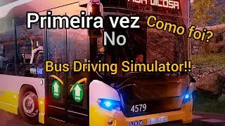 Tirei a carteira de &ocirc;nibus no bus driving simulator