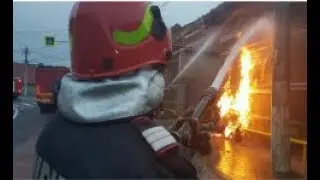 Incendiu casa  Persani