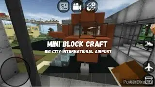 (Mini Block Craft) Big City International Airport Tour