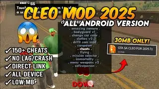 CLEO CHEATS FOR GTA SAN ANDREAS ANDROID | HOW TO INSTALL CLEO MENU IN GTA SA MOBILE 😱 