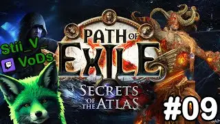 PoE 3.26 SSF Unique Completion [#09] 🔥Path of Exile Secrets of The Atlas Twitch-Stream VoD Stii_V_💚