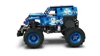 LEGO&reg; 42219 TECHNIC Monster Jam&trade; Grave Digger&trade; Oheň a led