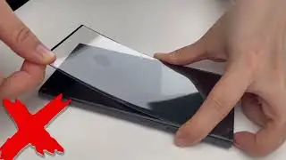 Installation Guide for 3D curved glass for Samsung Galaxy S23 Ultra