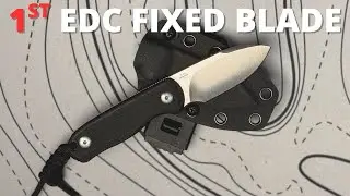 Kizer Drop Bear Fixed Blade Knife Review –My First Fixed Blade EDC