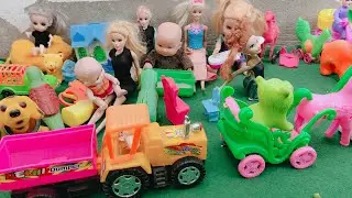 Bitu situ ki khani Barbie dall all day routine in Indian village gadi wala cartoon toys cartoon toys