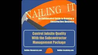 Control Jobsite Quality With the Subcontractor Management Package - Podcast