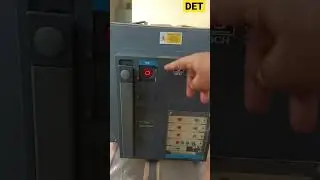 L&T C Power & BCH MEGA Power ACB Manual Testing #trip #ACB #breaker #acbopration #wiring #close