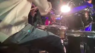 Giulia Cancedda Live (Lionel Richie All night long Cover) drum cam version