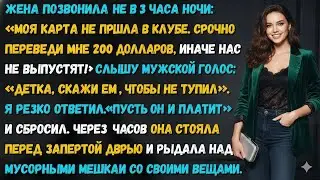 ЗВОНОК В 3 НОЧИ: «МОЮ КАРТУ ОТКЛОНИЛИ В КЛУБЕ — СРОЧНО $2000, ИНАЧЕ…» ЭТО БЫЛА ЖЕНА