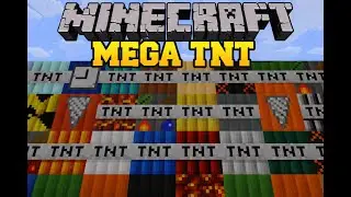 MINECRAFT'S BEST TNT MOD? (MEGA TNT 1.21) Mod link in description