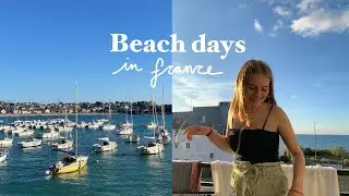 beach days | a few days in my life in Brittany France