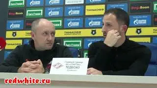 Доменико Тодеско после матча Оренбург - Спартак 1:3