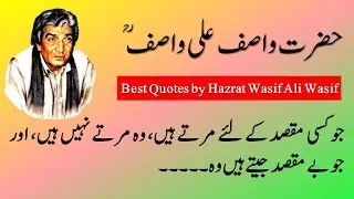 Aqwal e Zareen-hazrat wasif ali wasif quotes in urdu-02-wisdom quotes-Best quotes of Wasif Ali Wasif