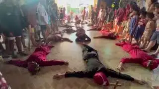 Magdarame in San Francisco Concepcion Tarlac Huwebes Santo 2025 #panata #penitensya #goodfriday