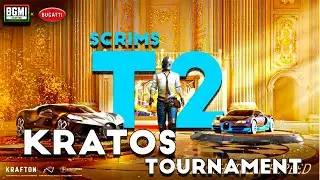 RVNC E-SPORTS | T2 BGMI ADVANCE CUSTOMS ROOMS LIVE | T2 Live | KrAtos Tournament |#T2 #bgmi #2K