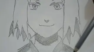 How to draw sakura.( trash) | ns drawing fact | #drawing #drawingguide #animearttutorial  #trash