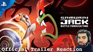 Samurai Jack Battle Through Time |Official Trailer : Reaction