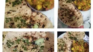 Uk vlogs 216 is live mix veg aur  Tandoori Roti towa pr