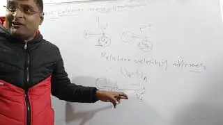 collision,Elastic collision in one dimensions..