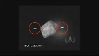 2012-08-23 NASA Two UFOs on ISON Comet