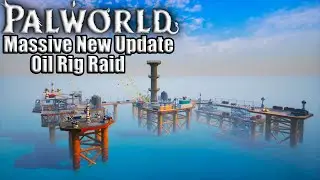 Palworld Sakurajima Update! New Oil Rig Raid Boss!
