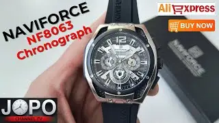 NAVIFORCE NF8063 Sport Chrono Watch│Naviforce Watch Review│Subtitles