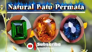 PERMATA GEMSTONE 13122025 Natural Tanzanite  Diopside  Topaz  Ruby star  Black Star  Amethys Kyanite