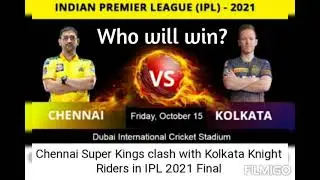 Csk vs Kkr Ipl 2021 Final numerology Prediction