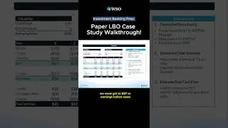 САМЫЙ ПРОСТОЙ способ провести бумажное исследование LBO в инвестиционном банке!
