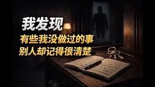 当“我没做过的事”，开始被别人反复确认，我逐渐失去了对生活的主导权
