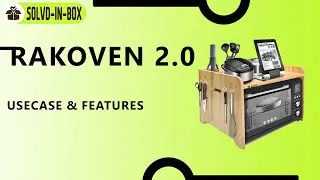 Wooden Microwave Oven Kitchen Storage - Multi use Organizer Stand Functions & Features | Rakoven2.0