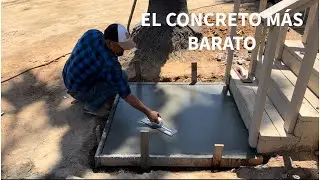 EL CONCRETO/HORMIGON MAS BARATO