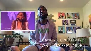 ((REACTION)) Ariana Grande - Thank You, Next (Live on Ellen)