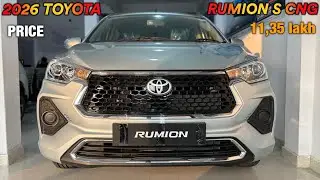Toyota Rumion S CNG Review 🔥 | 2026 Toyota Rumion S CNG | Most Value For Money Varient ✅