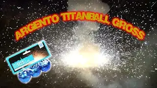 ARGENTO TITANBALL GRO&szlig;|| FUNKE'S XXL CRACKLING B&Auml;LLE||