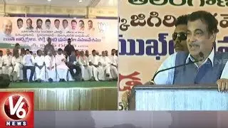 Telangana BJP Leaders Meeting With  Minister Nitin Gadkari  | Secunderabad | V6 News