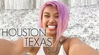 HOUSTON, TEXAS Travel Vlog | Williams Waterfall and Downtown Houston