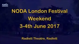 NODA London Festival Weekend 2018 flyer