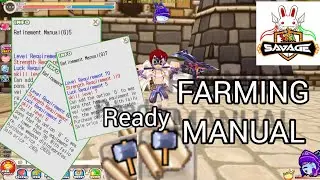 [Guide] PVE/Farming Craftsman Seal Online | Gameplay Job 1 Craftsman Level 166 (Mid) Seal Savage