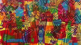 How to draw an abstract person