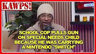 School cop pulls gun on kid because he heard he was had a (Nintendo) 