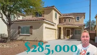 North Las Vegas Home Tour: $285,000, 2195 sq ft, 3 bedrooms, renovated!