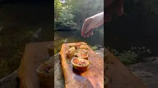 Kabak Sarmalı Somon Alabalık Pişirme 🐟🍣 - Cooking Salmon trout wrapped in zucchini