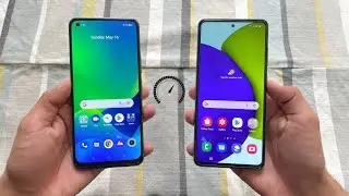 Realme 8 vs Samsung Galaxy A52 (8GB) - Speed Test & Comparison! (Snapdragon 720G vs MediaTek G95)!