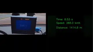 Chiron SS 300+ Simulation Vs Actual top speed run Acceleration Comparison 