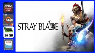 Stray Blade Fps Test On Ryzen 5 4500 Radeon Rx 580 16Gb Ram SSD 1440x900